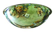 18" Full Dome Mirror-Polycarbonate Back - Exact Industrial Supply