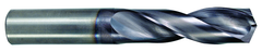 3/8 Solid Carbide 3xD Coolant Fed Drill-TiAlN - Exact Industrial Supply