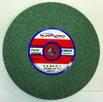 6 x 3/4 x 1 GC-60-I-V Type 1 - Bench & Pedestal Wheel - Exact Industrial Supply