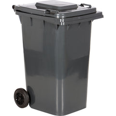 Gray Poly Trash Can 64 Gal Capacity - Exact Industrial Supply