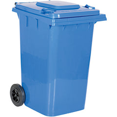 Blue Poly Trash Can 95 Gal Capacity - Exact Industrial Supply