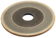 4 x 1/4 x 1-1/4" - 220 Grit - 100 Concentration - Type 1A1 Diamond Straight Wheel - Exact Industrial Supply
