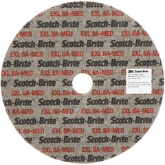 Scotch-Brite EXL Unitized Wheel 8″ × 1″ × 3″ 8A MED