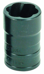 15mm - Turbo Socket - 3/8" Drive - Exact Industrial Supply
