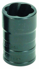 21mm - Turbo Socket - 1/2" Drive - Exact Industrial Supply