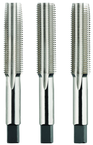 1/2-13 H3 4-Flute High Speed Steel Hand Tap Set-Bright - Exact Industrial Supply
