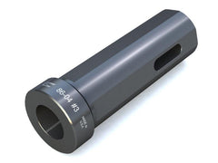 Taper Drill Sockets: Morse Taper - (Overall Length: 6-5/8") (Shank Dia: 65mm) - Part #: CNC 86-09#4M - Exact Industrial Supply