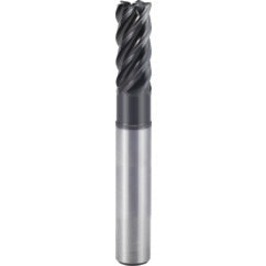25 × 25 × 110 × 200 mm 2 Flute Square End Carbide End Mill-Plain Shank - Exact Industrial Supply