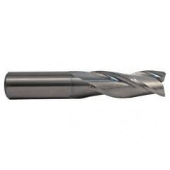 25mm TuffCut GP 3 Fl Std. Lgth. TiN Coated Center Cutting End Mill - Exact Industrial Supply