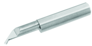 .0300/.0330 Width x 1/4 Shank RH Undercut & Profile Grooving Tool-Uncoated - Exact Industrial Supply