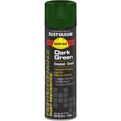 V2100 Dark Green Spray Paint - Exact Industrial Supply