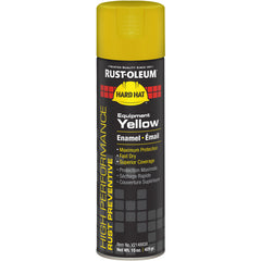 V2100 Equipment Yellow Spray Paint - Exact Industrial Supply