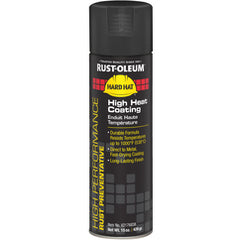 V2100 High Heat Black Spray Paint - Exact Industrial Supply