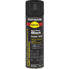 V2100 Semi-Gloss Black Spray Paint - Exact Industrial Supply