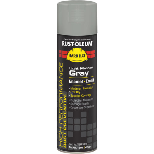 V2100 Light Machine Gray Spray Paint - Exact Industrial Supply