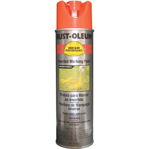 V2300 Fluorescent Red-Orange Spray Paint - Exact Industrial Supply