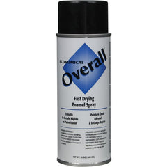 Overall Black Spray Paint - Exact Industrial Supply