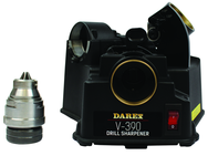 Drill Grinder - #V390 Sharpens Drills 1/8 to 3/4"; 1/4HP; 4.5AMP; 115V Motor - Exact Industrial Supply