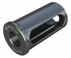 VDI Style Toolholder Bushing - Type "CV" - (OD: 1-1/4" x ID: 3/8") - Part #: CNC 86-12CV 3/8" - Exact Industrial Supply