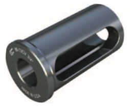 VDI Style Toolholder Bushing - Type "CV" - (OD: 40mm x ID: 10mm) - Part #: CNC 86-13CVM 10mm - Exact Industrial Supply