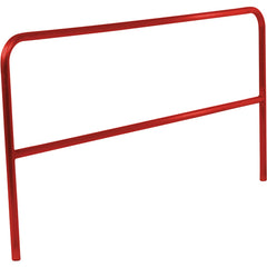 Steel Pipe Safety Railing 84″ Length Red