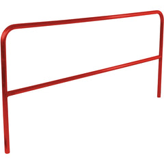 Steel Pipe Safety Railing 96″ Length Red