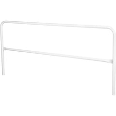 Steel Pipe Safety Railing 96″ Length White