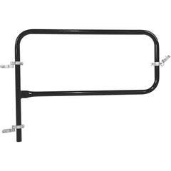 Black Pipe Safety Railing Gate-P Shaped 48 × 36
