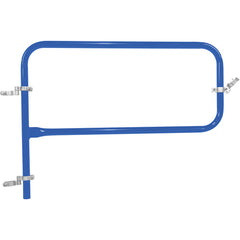 Blue Pipe Safety Railing Gate-P Shaped 48 × 36