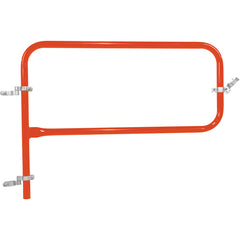 Orange Pipe Safety Railing Gate-P Shaped 48 × 36