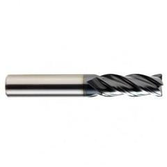 5/8 x 5/8 x 1-1/4 x 3-1/2 4Fl .030 C/R Carbide End Mill - TiALN - Exact Industrial Supply