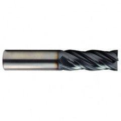 1 x 1 x 2-1/2 x 5 4Fl  Square Carbide End Mill - TiALN - Exact Industrial Supply