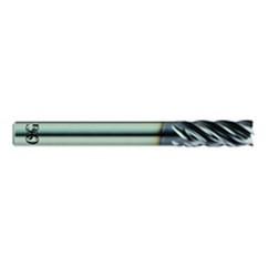 5/16 x 5/16 x 15/32 x 2 5Fl  Square Carbide End Mill - TiALN - Exact Industrial Supply