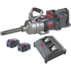 W9691-K4E 20V High-torque 1″ Drive Cordless Impact Wrench Kit, 3000 ft-lbs Nut-busting Torque, 4 Batteries and Charger, 6″ Extended Anvil