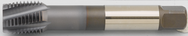 M6x1.0 6HX 3 Flute HSSCoPM Semi-Bottoming Spiral Flute Tap-TiCN - Exact Industrial Supply