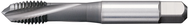 M10x1.5 6HX 3 Flute HSSCoPM Plug Left Hand Spiral Flute Tap-TiCN - Exact Industrial Supply