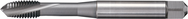 M24x3.0  5 Flute HSSCoPM Plug Left Hand Spiral Flute Tap-TiCN - Exact Industrial Supply