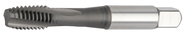 M6x1.0 D5 3 Flute HSSCoPM Semi-Bottoming Spiral Flute Tap-Nitride - Exact Industrial Supply