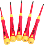 5PC PREC SLOTTED SCREWDRIVER SET - Exact Industrial Supply