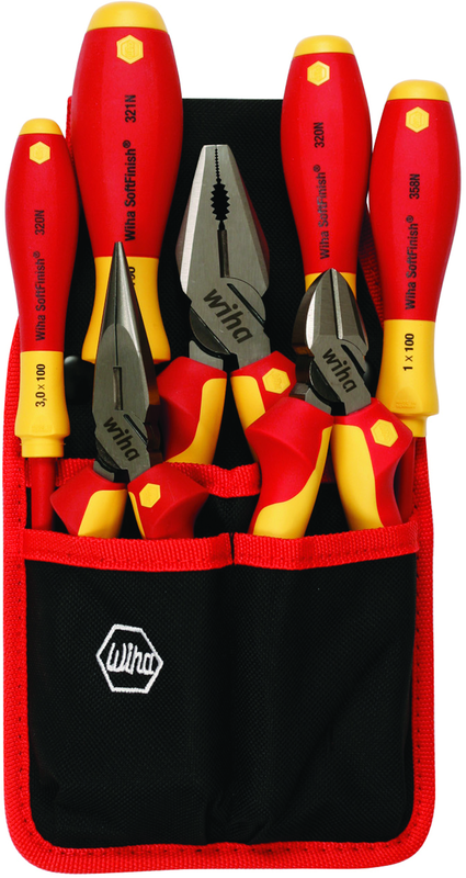 7PC PLIERS/CUTTER/SCRWDRVR SET - Exact Industrial Supply