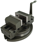 Super Precision Self Centering Vise 4" Jaw Width, 1-1/2" Depth - Exact Industrial Supply