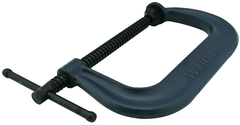 412, 400 Series C-Clamp, 2" - 12-1/4" Jaw Opening, 6-5/16" Throat Depth - Exact Industrial Supply