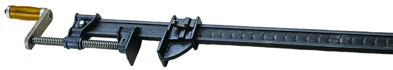 I Bar Clamp 6 Ft Opening 1-13/16" Throat Depth, 1-7/8" Clamp Face - Exact Industrial Supply