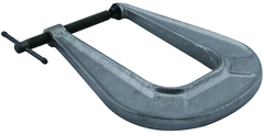246, Deep-Reach C-Clamp, 0" _ 2-1/2" Jaw Opening, 6-1/4" Throat Depth - Exact Industrial Supply