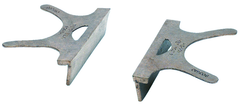 404-6.5, Copper Jaw Caps, 6 1/2" Jaw Width - Exact Industrial Supply