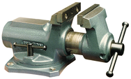 SBV-65, Super-Junior Vise, Swivel Base, 2-1/2" Jaw Width, 2-1/8" Jaw Opening - Exact Industrial Supply