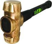 8 lb Head, 16" B.A.S.H® Brass Hammer - Exact Industrial Supply