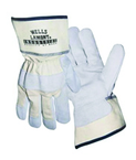 Size L Lea Cut Glove Safety Cuff Glove Y3024L - Exact Industrial Supply