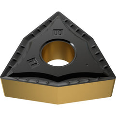 WNMG 431 UG YG3030, 1/64″ Corner Radius, 3/16″ Thick, 1/2″ Inscribed Circle, CVD, Trigon, Turning Indexable Insert