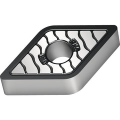 DNMA 443 None|A WKK20S, 3/64″ Corner Radius, 1/4″ Thick, 1/2″ Inscribed Circle, 55° Diamond, Turning Indexable Insert - Exact Industrial Supply